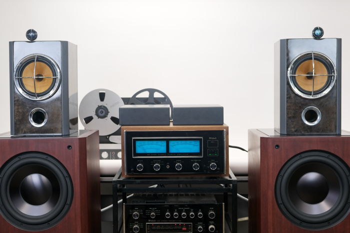 Rare B&W Vintage Silver Signature Loudspeaker