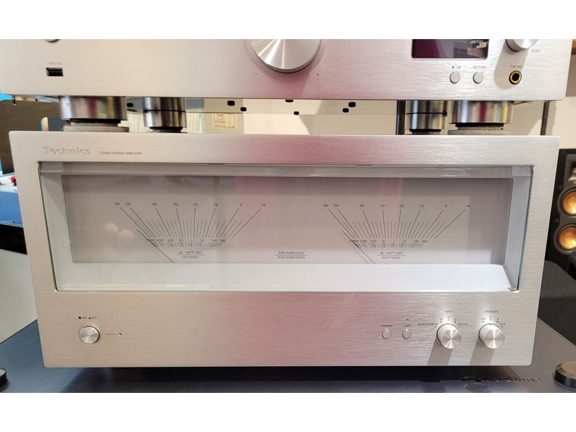 Technics SE-R1 Power Amplifier (Silver): Excellent Trade-In; acX Wrnty; 52% Off + Free Shipping
