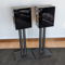 B&W CM5 Bookshelf Speakers with Stands, Black Gloss 3