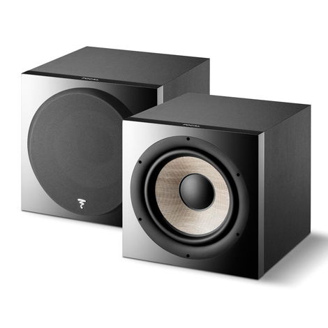 Focal Sub 1000 F Compact Subwoofer, New-in-Box, Black F...