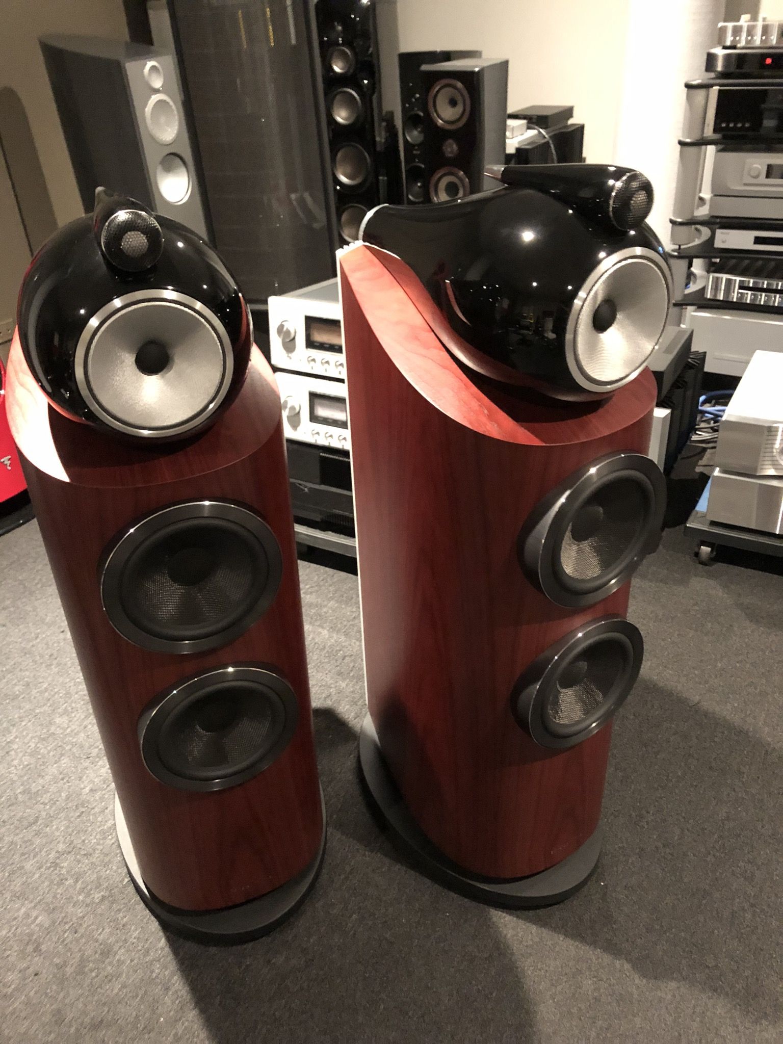 B&W (Bowers & Wilkins) 802D3 rosewood 7