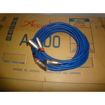ACCUPHASE  ALC-50 XLR CABLES  5 METERS LONG