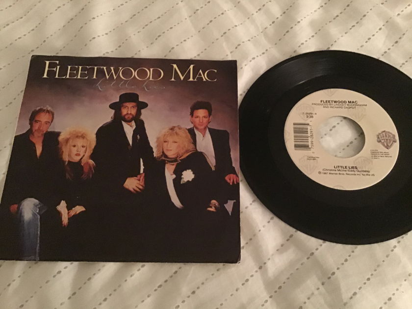 Fleetwood Mac Little Lies/Ricky 45 With Picture Sleeve