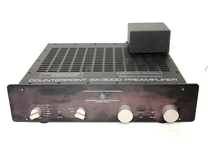 Counterpoint SA 3000 2-CH Dual Channel Hybrid Tube Stereo PreAmplifier PREAMP