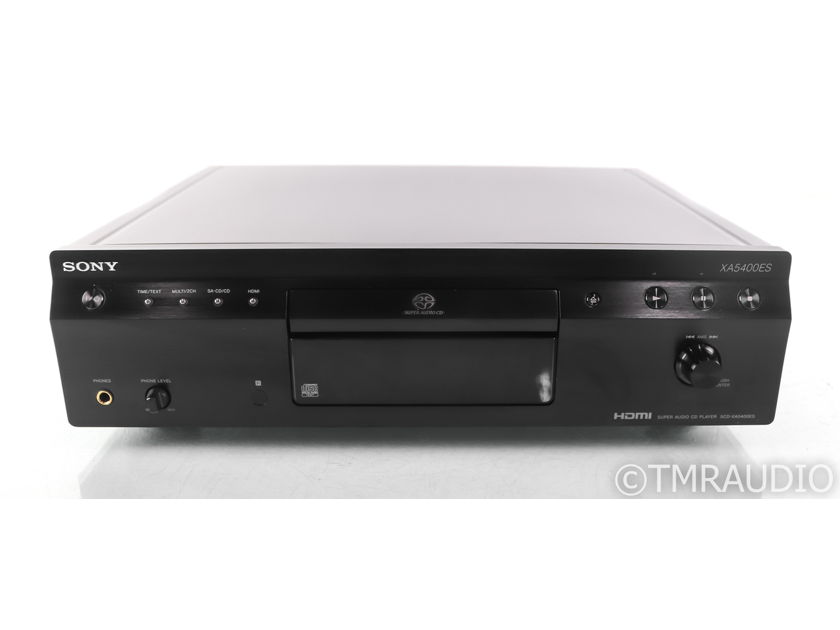 Sony SCD-XA5400ES CD / SACD Player; Remote; Black (41348)