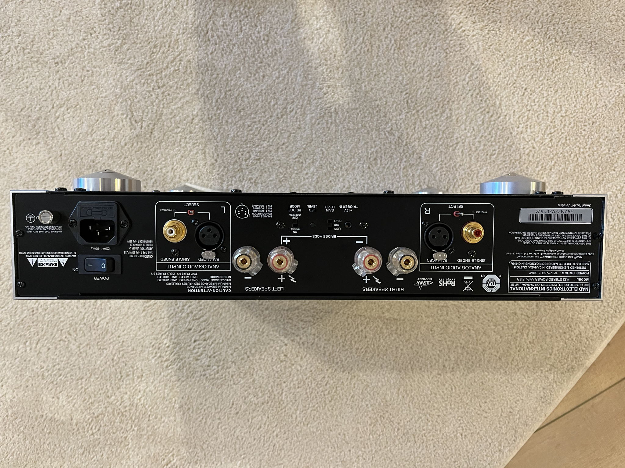 NAD M12 PRE + M22 AMP 9