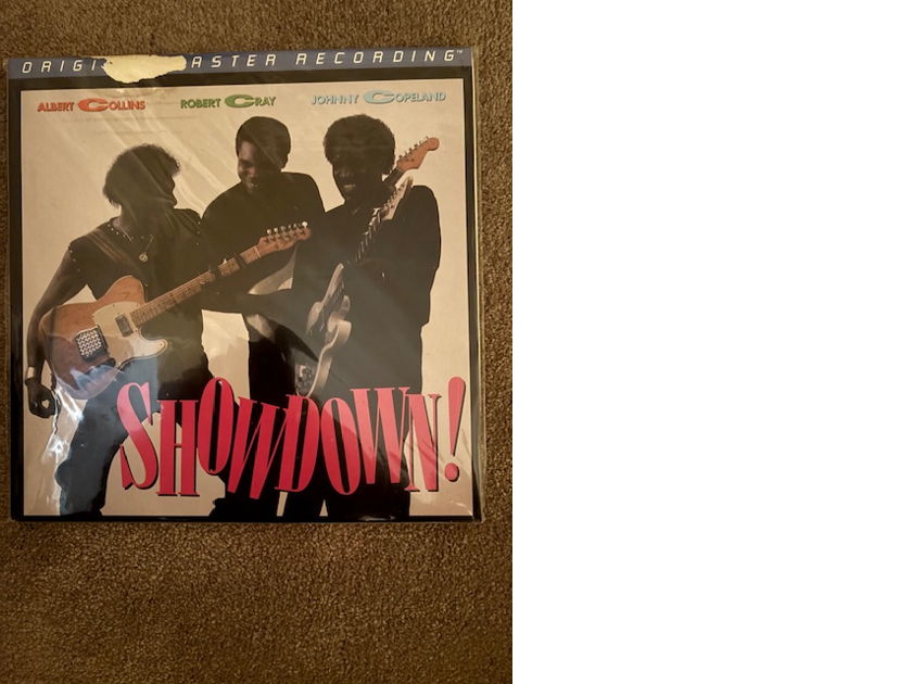 Albert Collins, Cray, Copeland MFSL "Showdown" Mobile Fidelity Audiophile