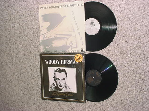 big band jazz Woody Herman 2 lp records - 20 golden gre...