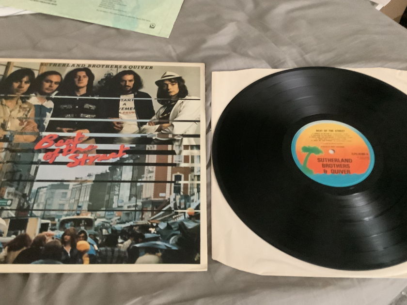 Sutherland Brothers & Quiver UK Vinyl LP Beat Of The Street