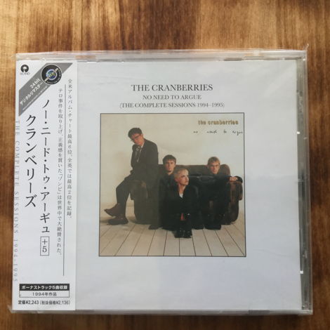 The Cranberries - No need to Argue Japan CD