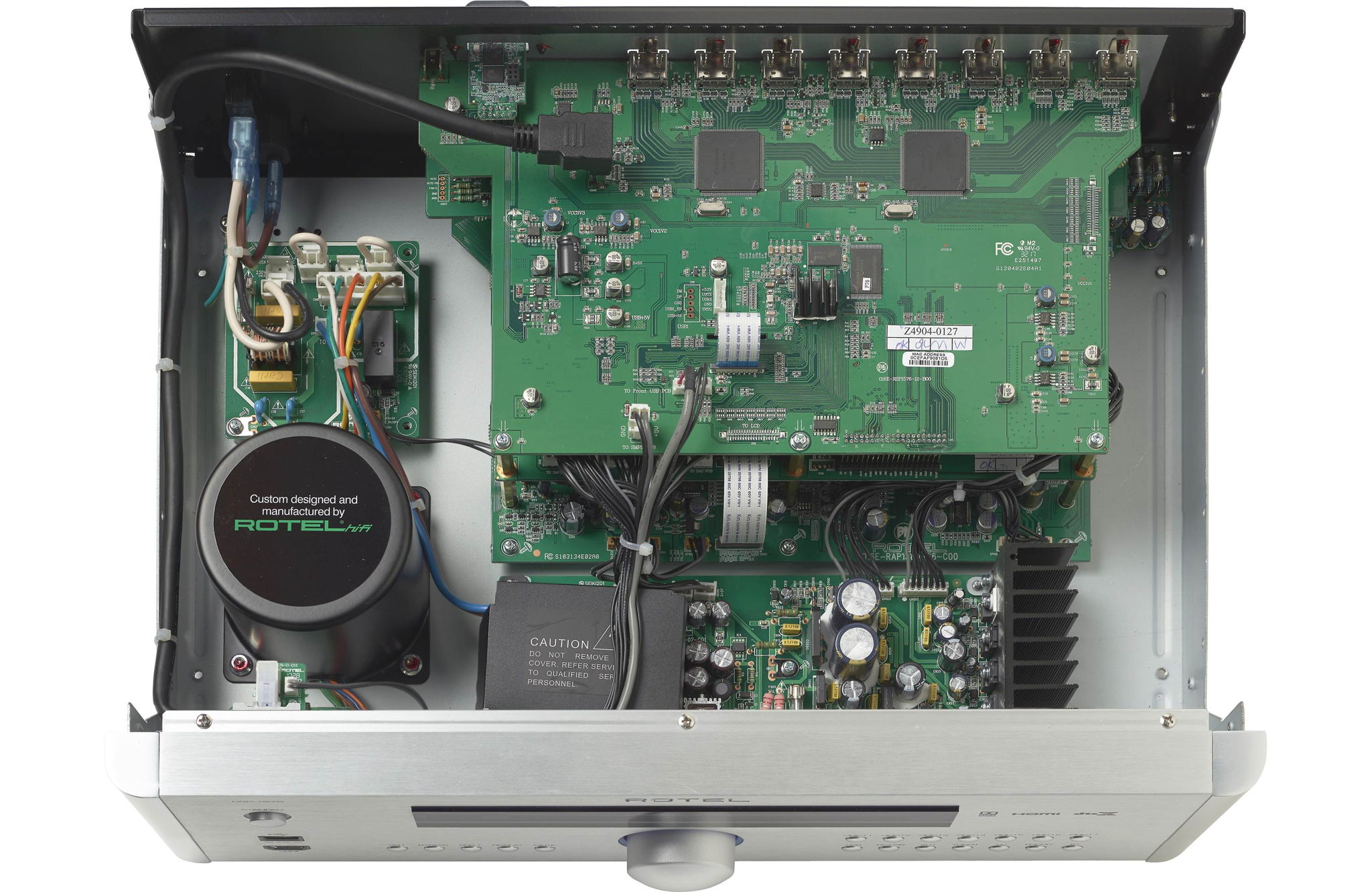 Rotel RSP-1576MKII Home theater preamp/processor with 1... 3