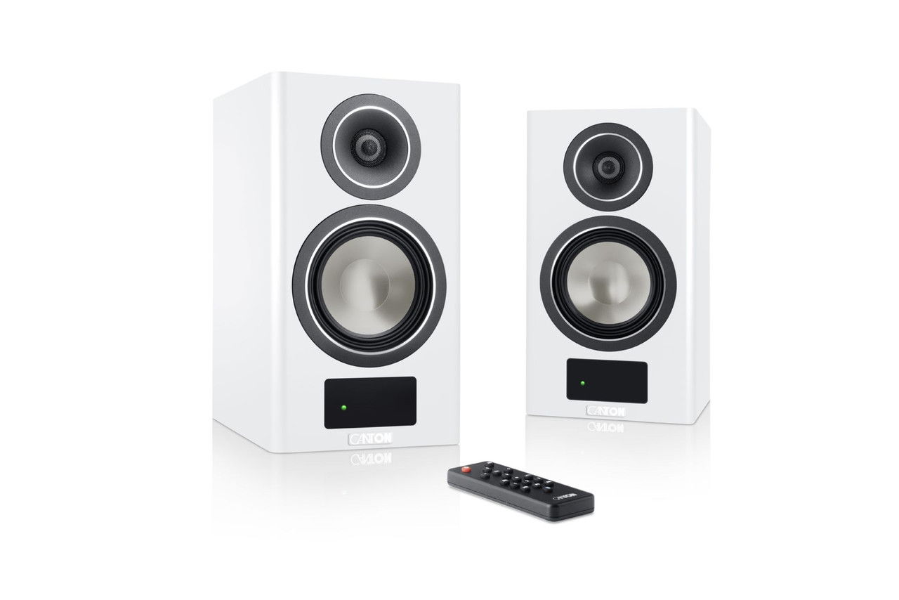 Canton Smart Townus 2 Bookshelf Speakers; White Pair (7...