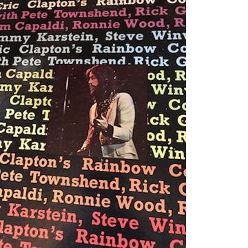 Eric Clapton • Rainbow Concert  Eric Clapton • Rainbow ...