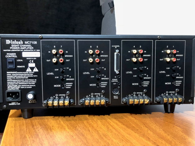 McIntosh MC-7108 8 channel amplifier