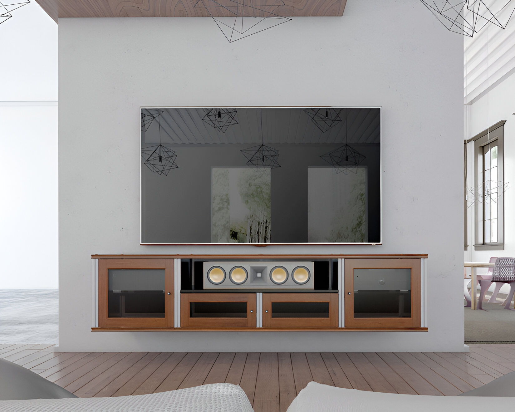 Salamander Designs SQ/WK1  Synergy Wall Mounting Kit 3