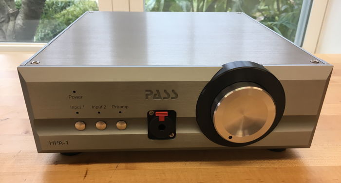 Pass Labs HPA 1  Preamp/Headphone Amp