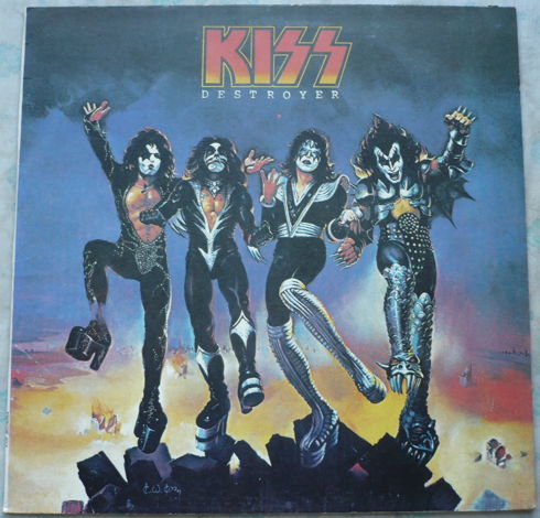 Kiss - Destroyer 1976. Unknown label, 1993. DES 444. Ru...