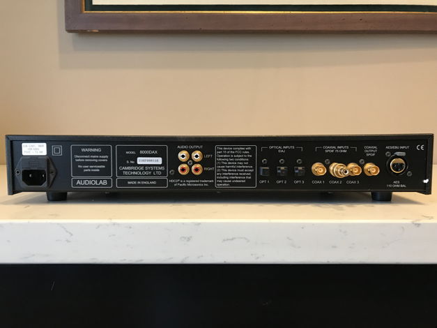 Audiolab 8000-DAX DAC