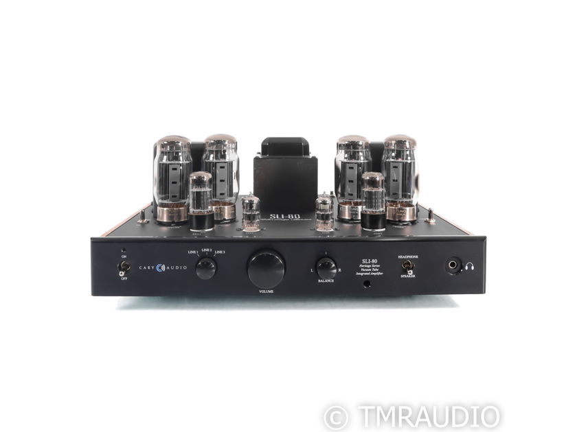 Cary Audio SLI-80HS Stereo Tube Integrated Amplifier (58420)
