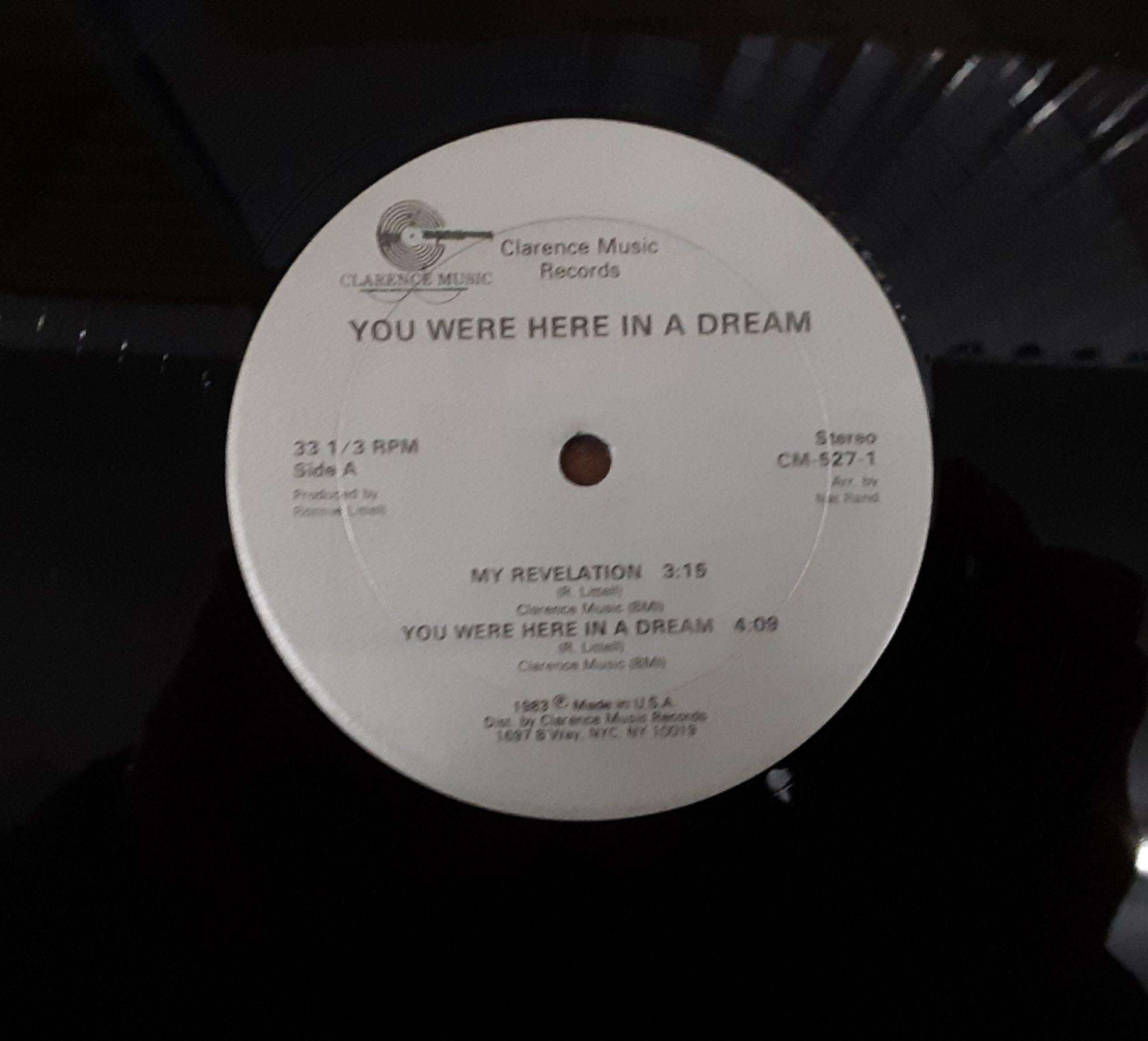 Ronnie Littell - You Were Here In A Dream 1983 NM- Viny... 6