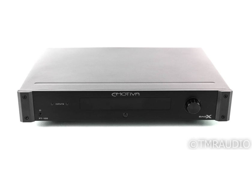Emotiva BasX PT-100 Digital Preamplifier / DAC; PT100; Remote (28181)