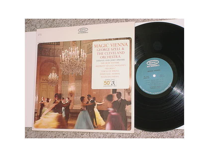 Magic Vienna George Szell  the Cleveland Orchestra - Johann & Josef Strauss lp record in shrink EPIC Stereo BC 1258