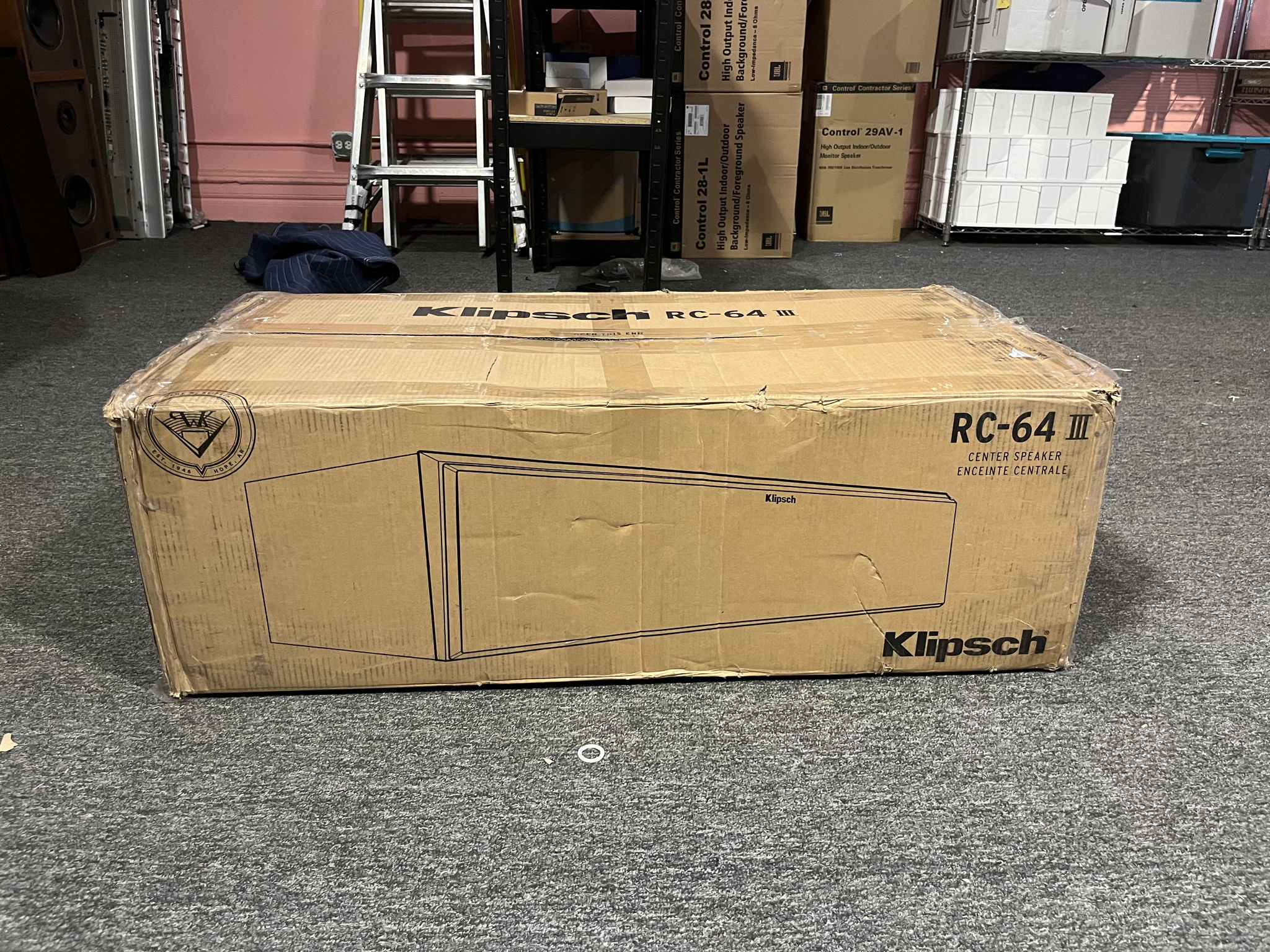 Klipsch RC-64 III Center Channel w/ Box & Manual - Like... 13