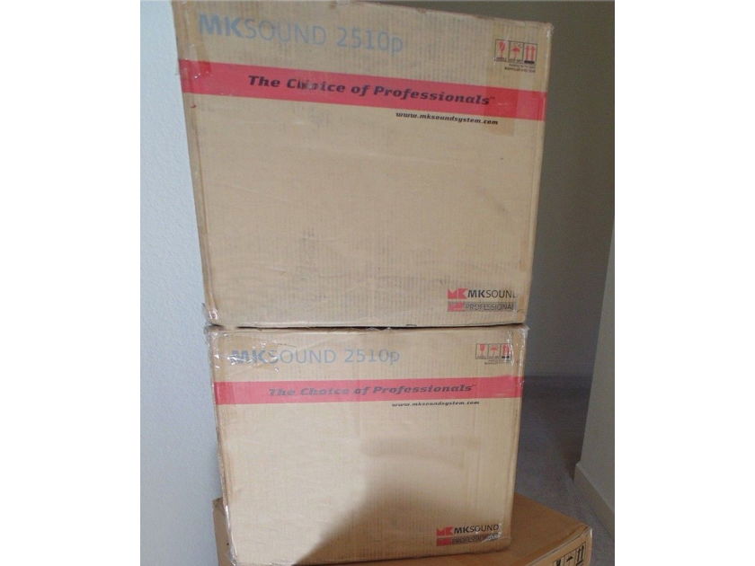 M&K Sound MPS-2510P  a set of 3 Speakers New, Left/ Center/ Right sealed in Original Boxes