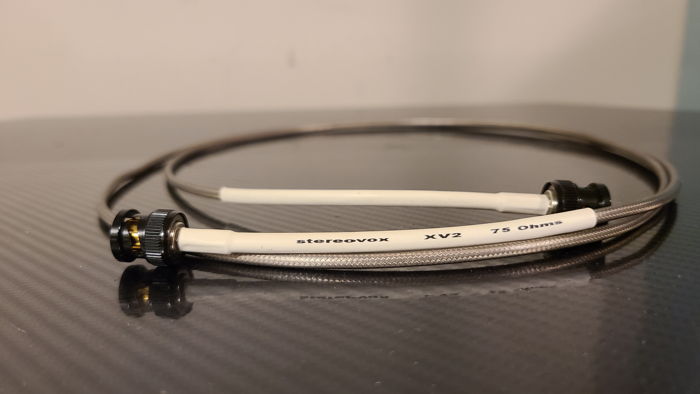 Stereovox XV2 Coaxial Digital Cable. 1.5 meters. BNC.