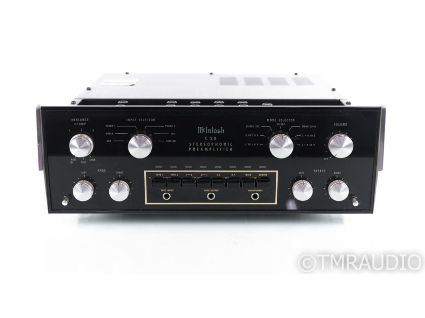 McIntosh C-28 Vintage Stereo Preamplifier; C28; MM Phono (20375)