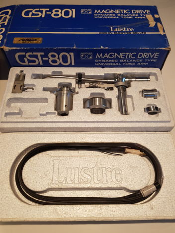 Lustre GST-801 box, headshell, cable, etc