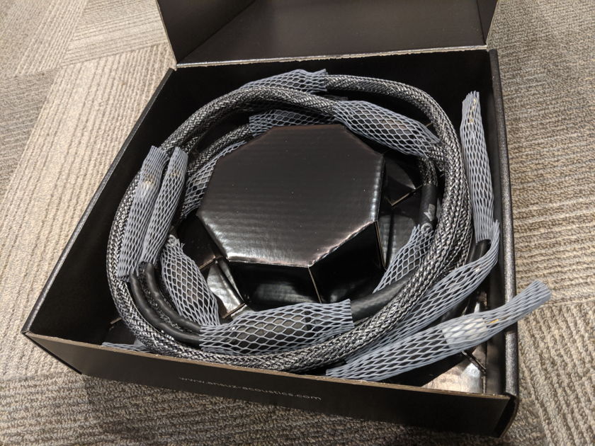 Ansuz Acoustics Speakz Diamond Speaker Cables (2.0m pair, Spade/Banana)