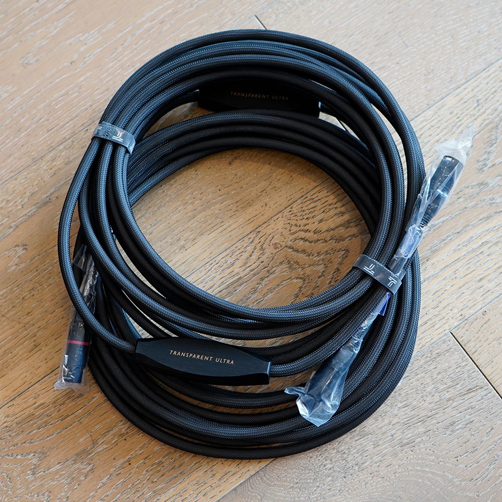 Transparent GEN 5 Ultra Balanced Interconnects, 25ft, ...