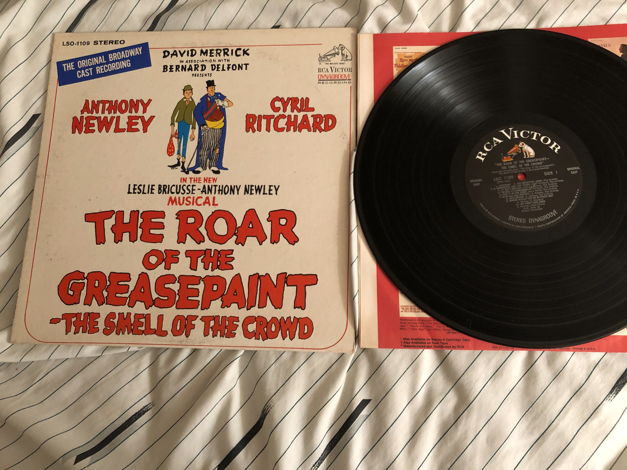 Anthony Newley The Roar Of The Greasepaint The Roar Of ...