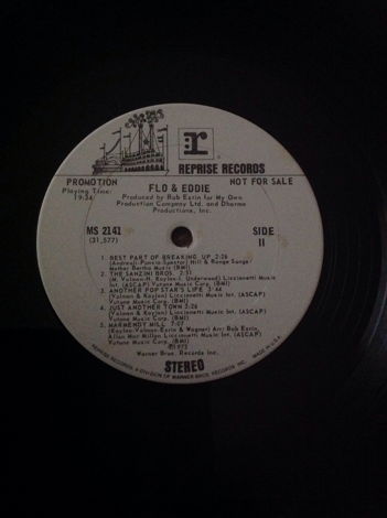 Flo & Eddie(Zappa) - Flo & Eddie Reprise Records White ...