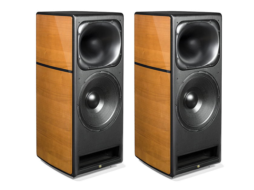 UNISON RESEARCH Max 2 Loudspeakers (Cherry): NEW-In-Box; Full Wrnty; 53% Off