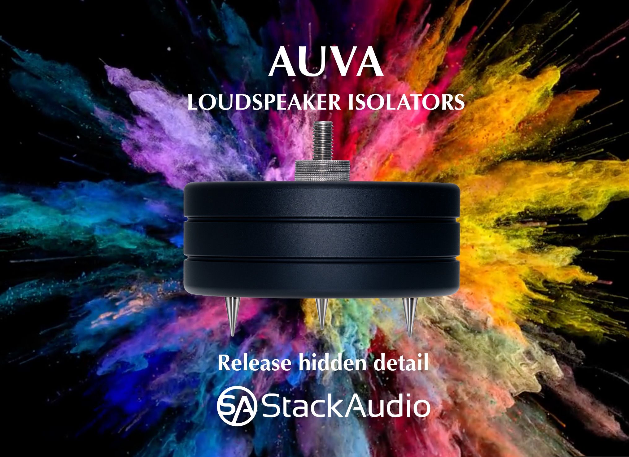 Stack Audio  8x AUVA 100 Loudspeaker Isolators & 8 x AU... 2