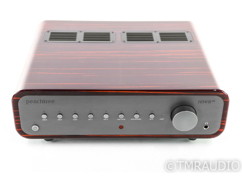 Peachtree Nova150 Stereo Integrated Amplifier; Nova 150; Gloss Mocha (No Remote) (29486)