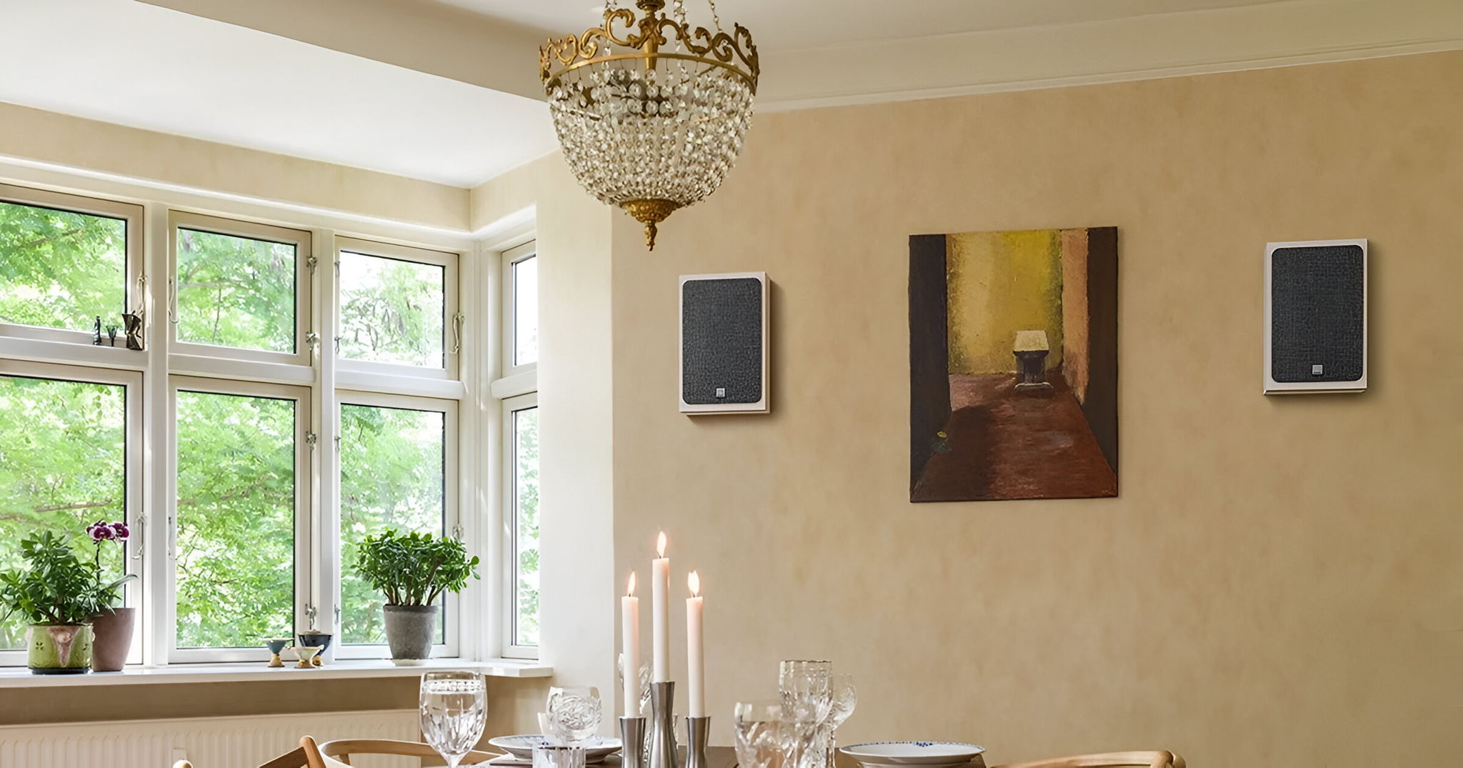 DALI Oberon On-Wall Speakers - Light Oak - Pair  3