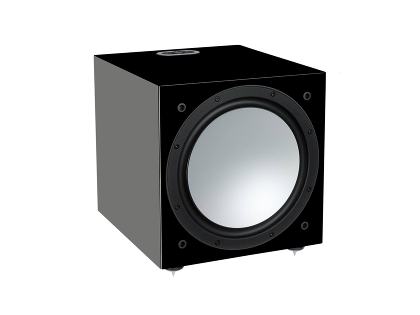Monitor Audio Silver W12 Subwoofer (6G - Black Gloss): EXCELLENT B-Stock; 3 Year acX Wrnty*; 40% Off; Free Shipping