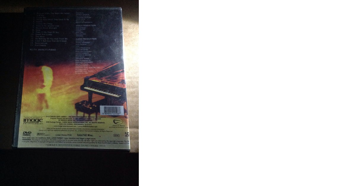 Keith Jarrett - Solo Tribute The 100th Per For Sale