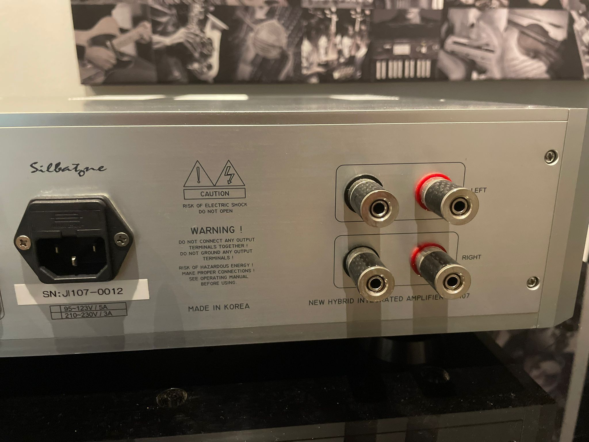 Silbatone Acoustics JI-107 Hybrid Integrated Amp 5