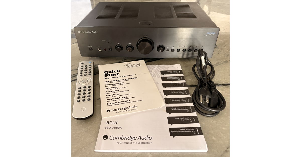 Cambridge Audio Azur 650A For Sale | Audiogon