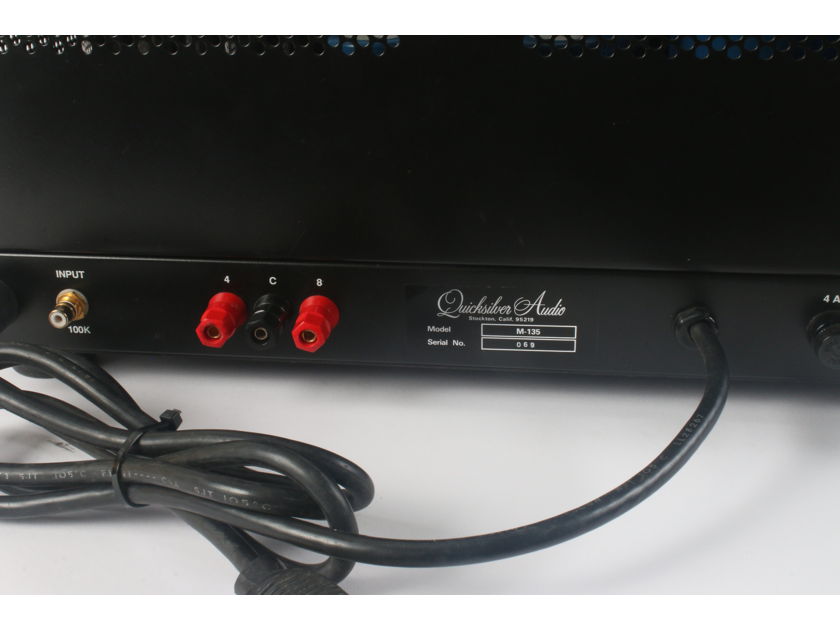 Quicksilver Audio M-135 Mono Vacuum Tube Amplifier
