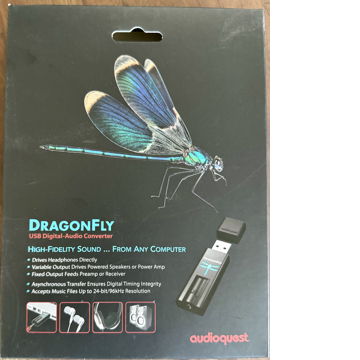 AudioQuest Dragonfly USB DAC...NEW