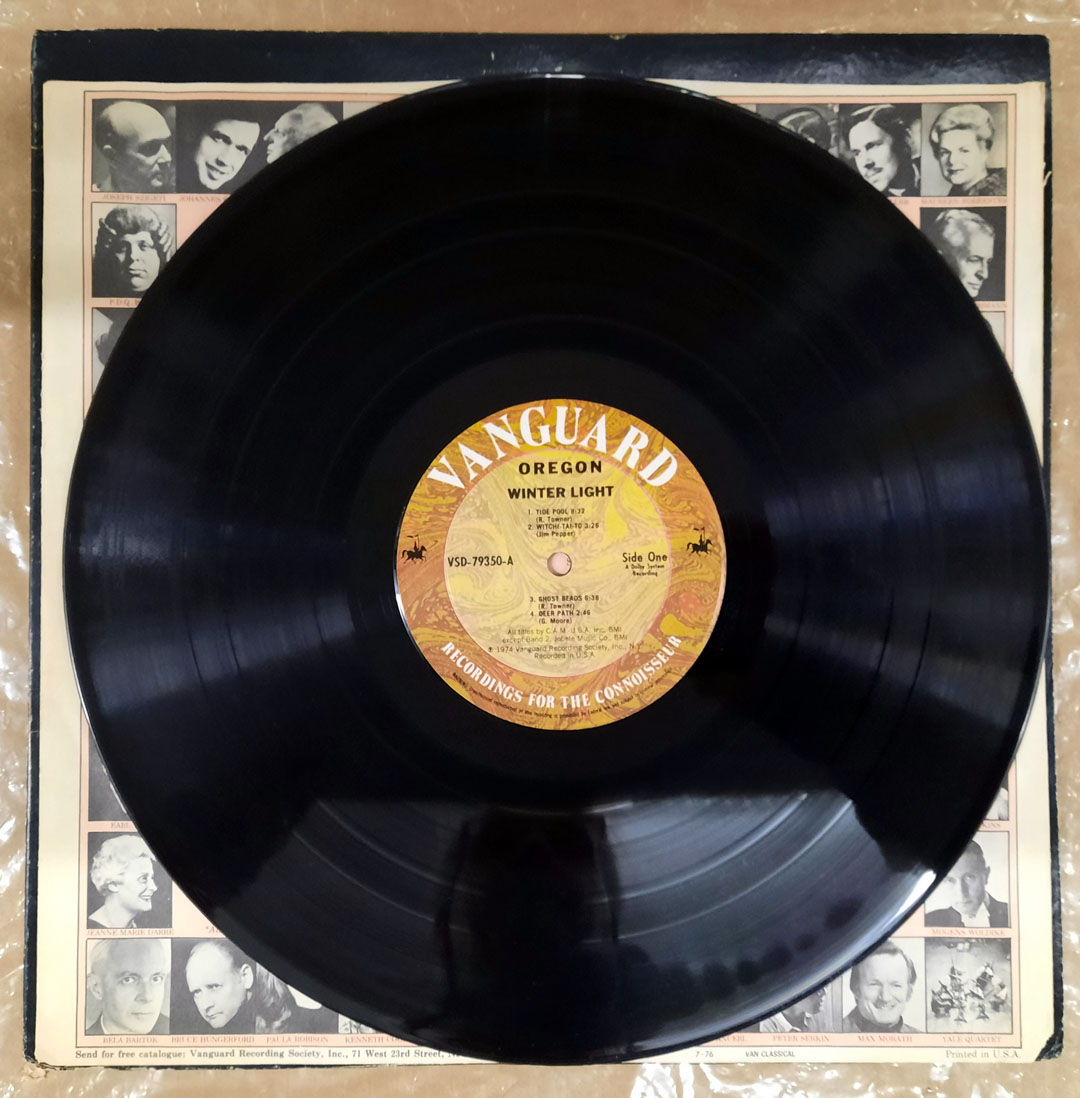 Oregon – Winter Light 1978 EX+ REPRESS VINYL LP Vanguar... 4
