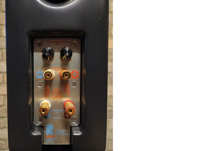 Revel Ultima Gem, Stand-Mounted Compact Loudspeakers w/ Gem Stands