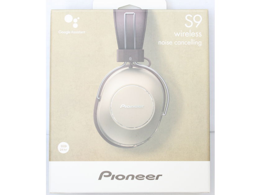 Pioneer SE-MS9BN / S9 Gold Wireless Noise-Cancelling Headphones. Brand NEW!