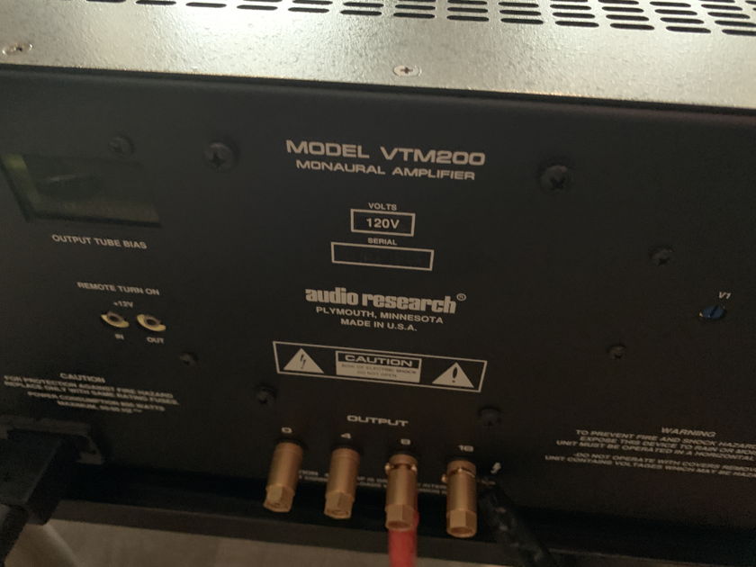 Audio Research VTM-200 Set. impeccable, ph... For Sale | Audiogon