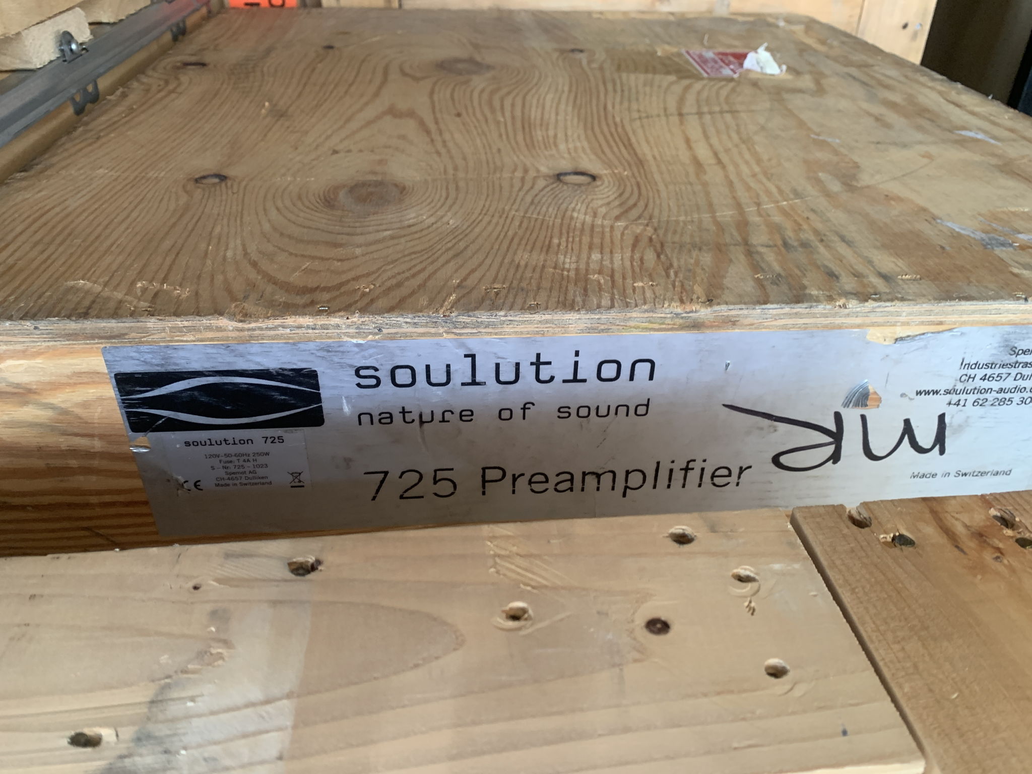 Soulution 725 Preamplifier W/Phono Stage - Very Good Co... 8